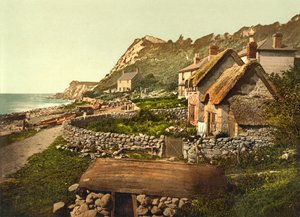 Acantilados, Shanklin, IOW, pub. c.1890 - 1900